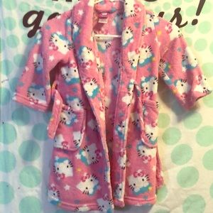 Hello kitty girls robe